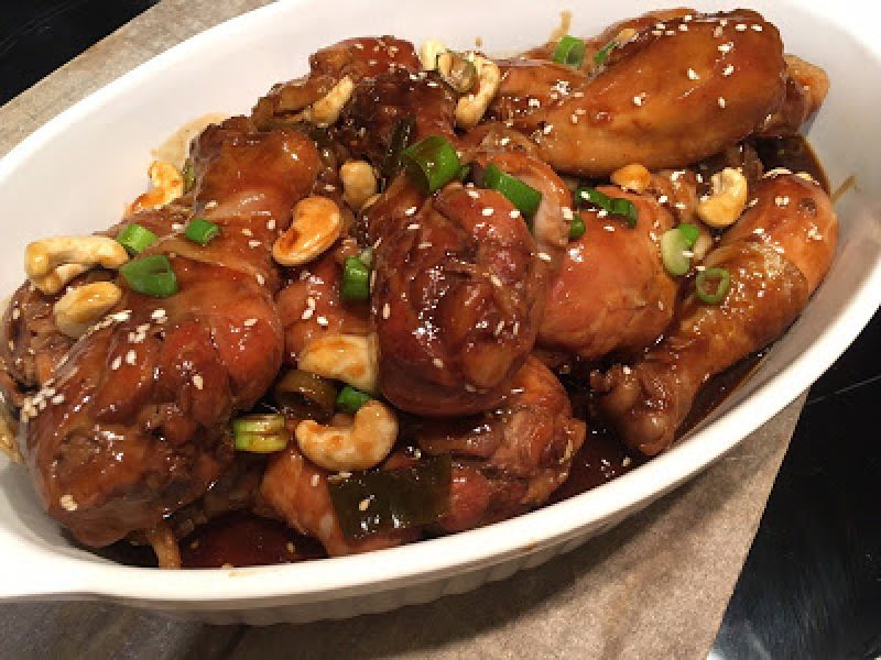 Kip ketjap met rijst