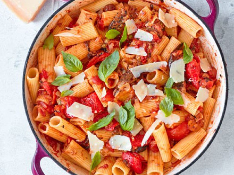 Pasta a la Caponata